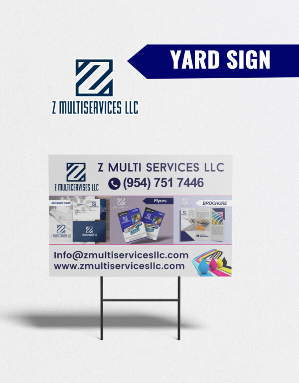 Yard-Sign Picket Signs